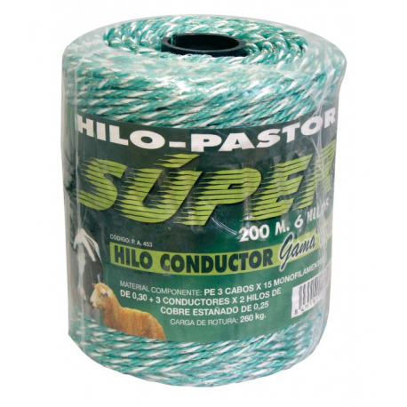 Hilo Conductor Verde 6 Hilos ---- 37