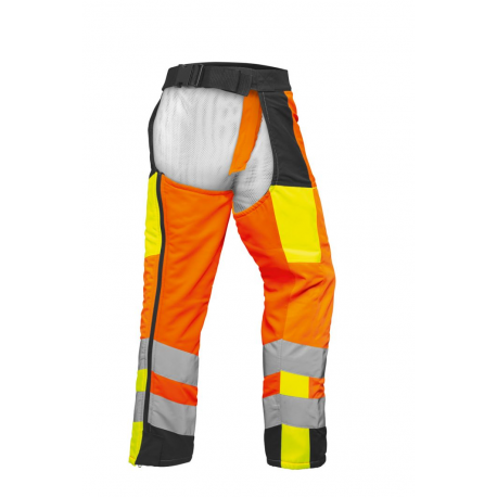 Pernera Anticorte Advertencia Pierna 360° Talla S/M