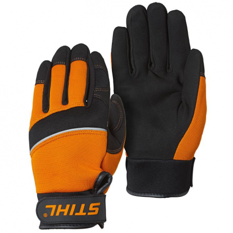 Guantes de cuero sintético y neopreno DYNAMIC Vent Talla M