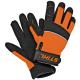 Guantes de cuero sintético y neopreno DYNAMIC Vent Talla S